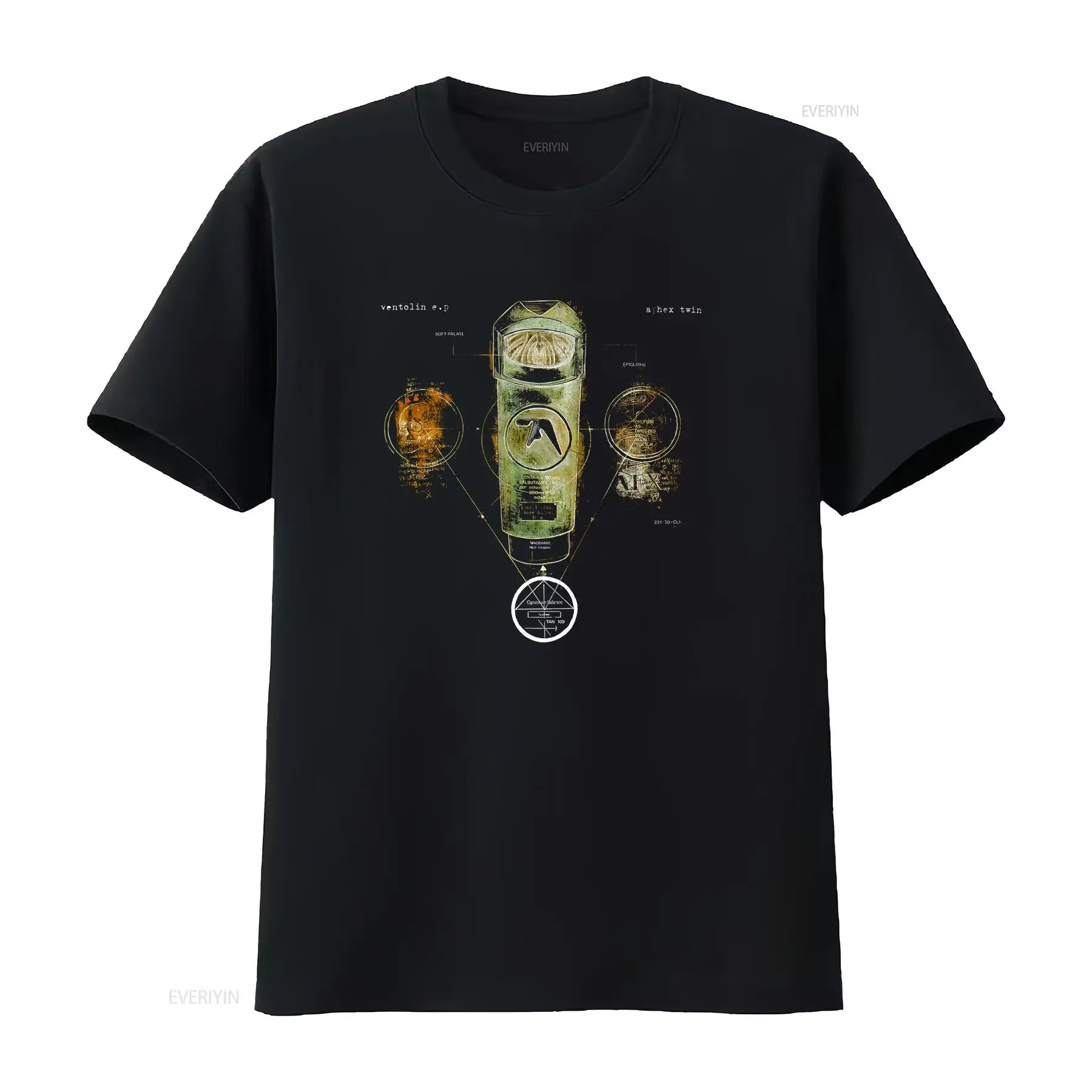 Vintage Fashion Jersey - Aphex Twin Ventolin T シャツ 長袖または半袖