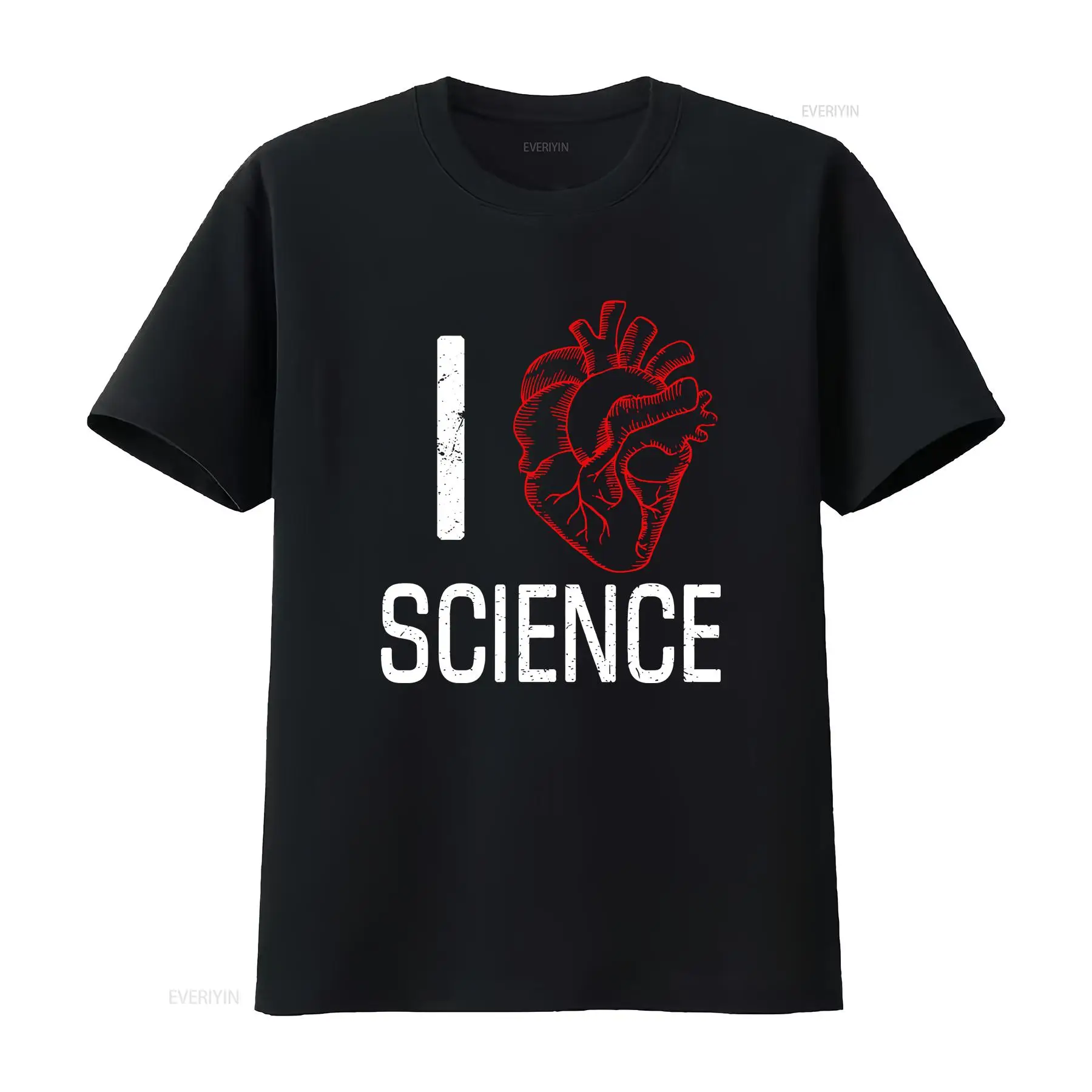 「科学大好き」Tシャツ。研究、学習、愛、生物学、化学、物理学 - Vintage Fashion Research のレビューと価格