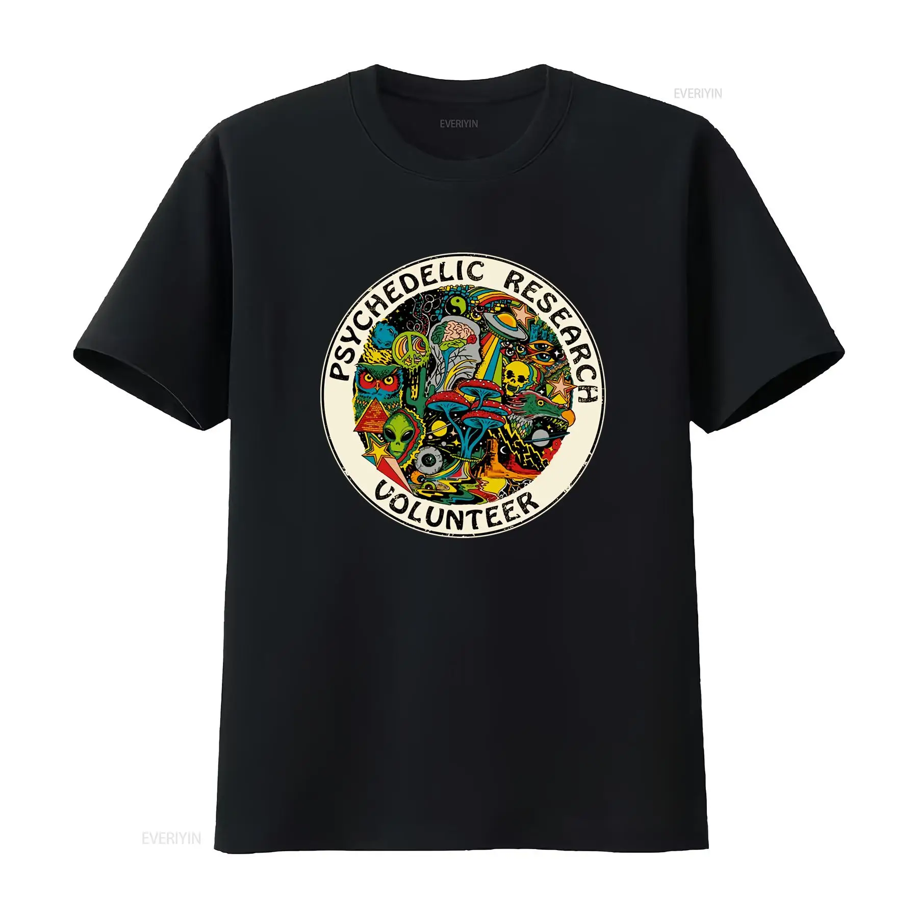 サイケデリック・リサーチ・ボランティアTシャツ。ヴィンテージ - Vintage Fashion Research のレビューと価格
