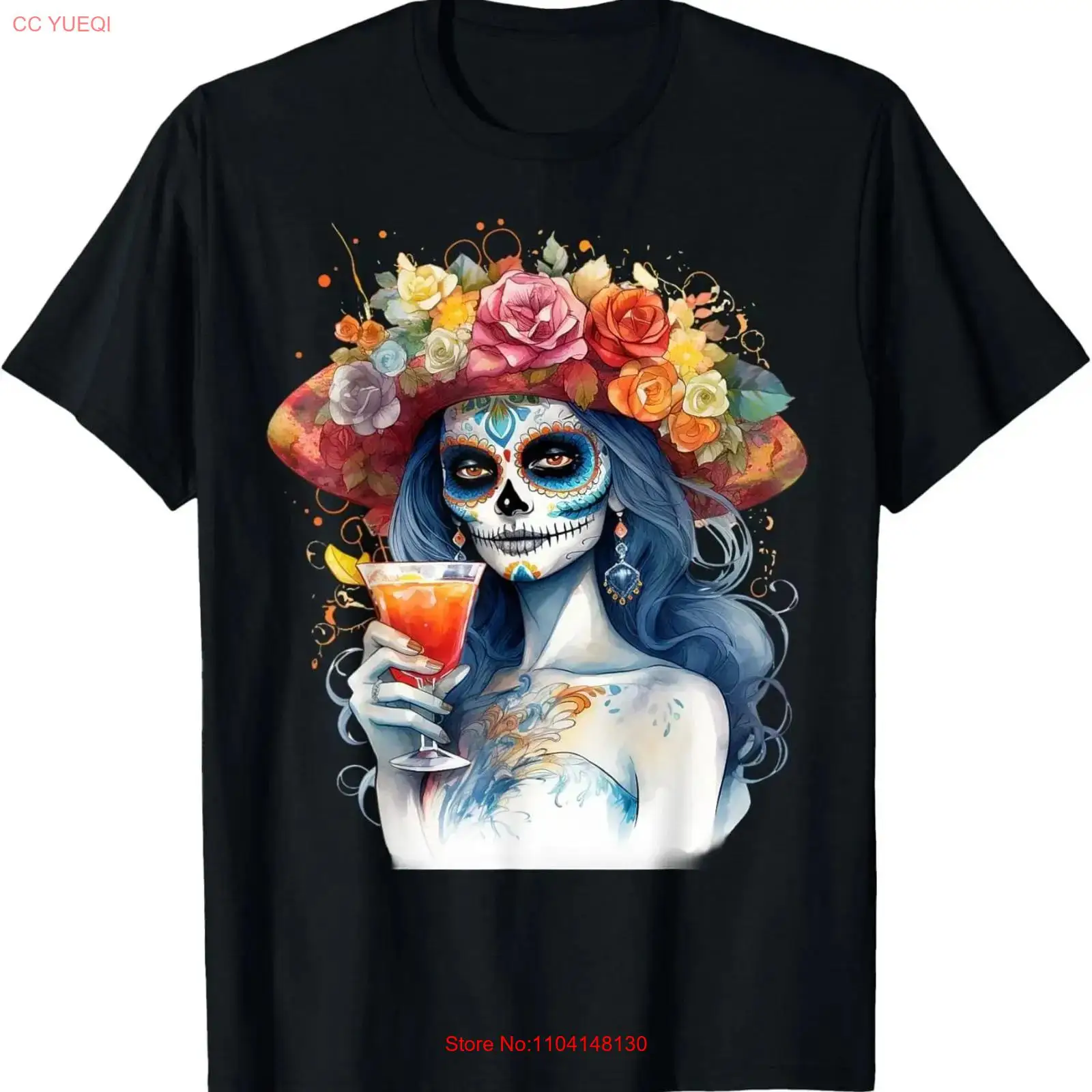 Dia De Los Muertos ラ・カトリーナ シュガ - Vintage Fashion La のレビューと価格